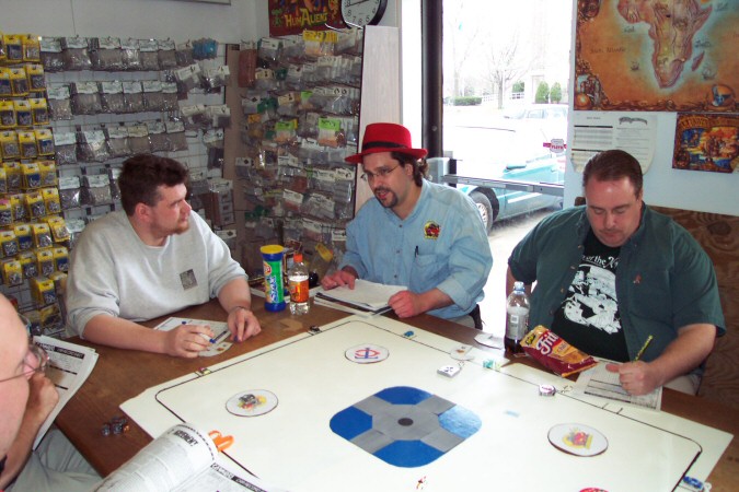 Brian, Pete, and Jim at the CC