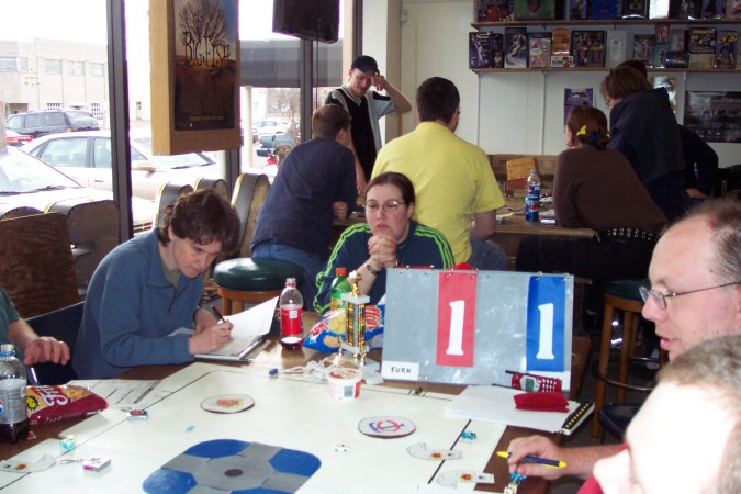 Becky and Renee at the CC