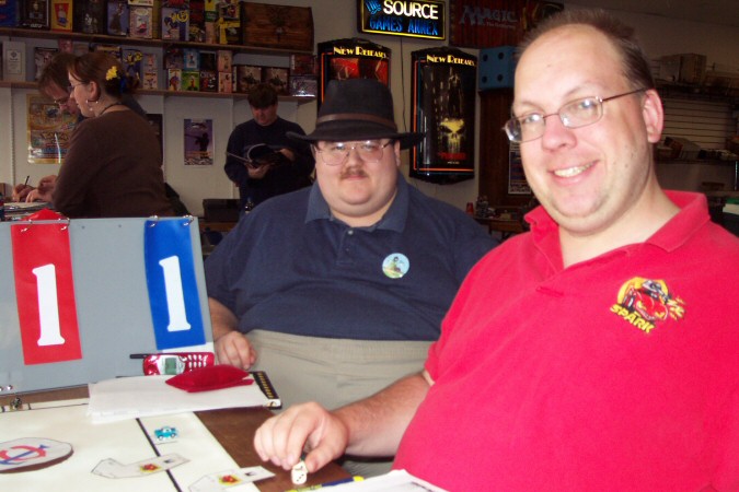 Mike and Odie at the CC